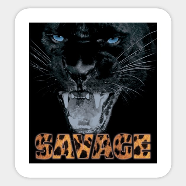 SAVAGE Sticker by Magnit-pro 